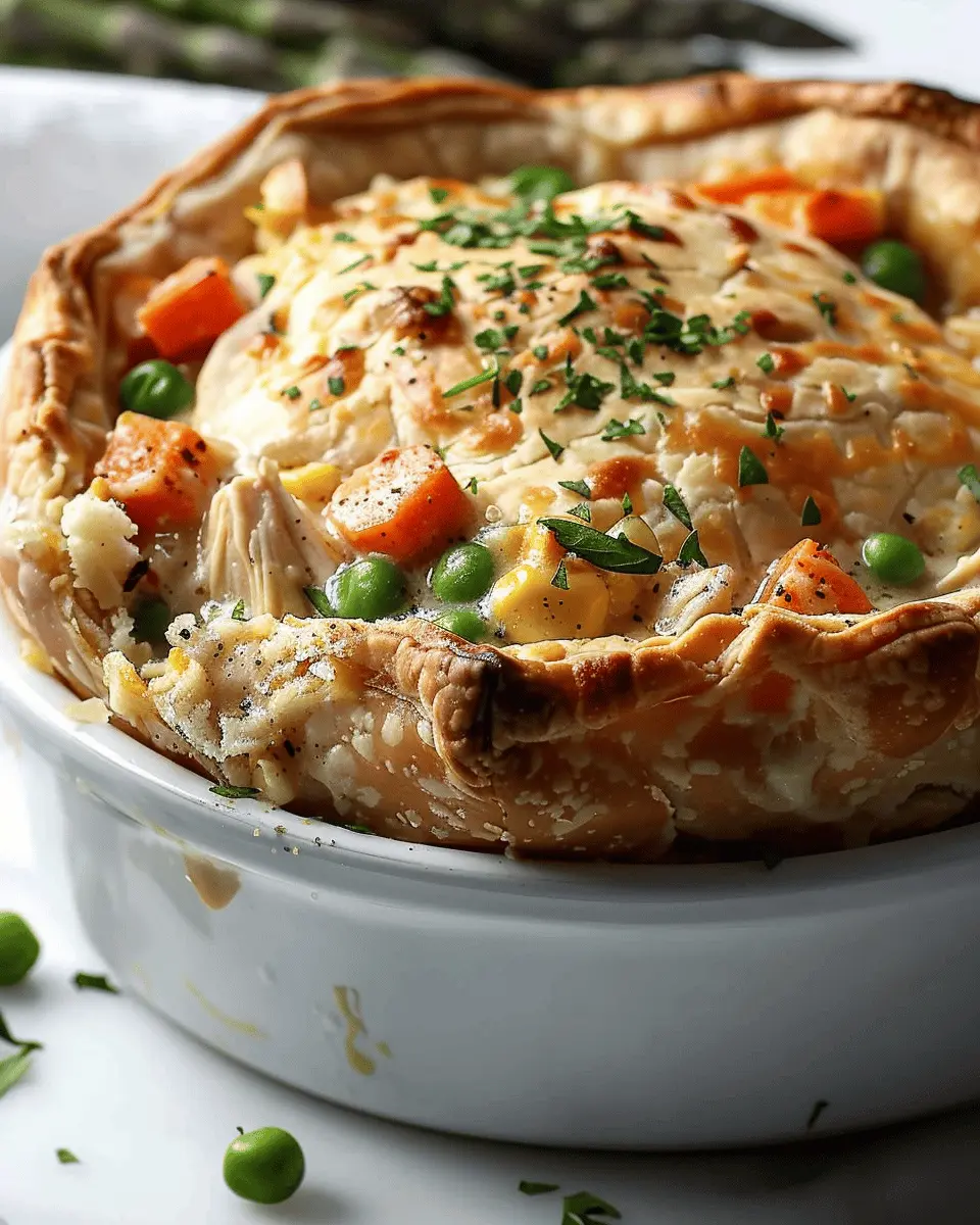 Creamy High-Protein Chicken Pot Pie: A Comforting Family Favorite
