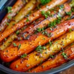 Maple Dijon Roasted Carrots