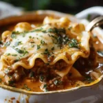 Mouthwatering One Pot Lasagna Soup
