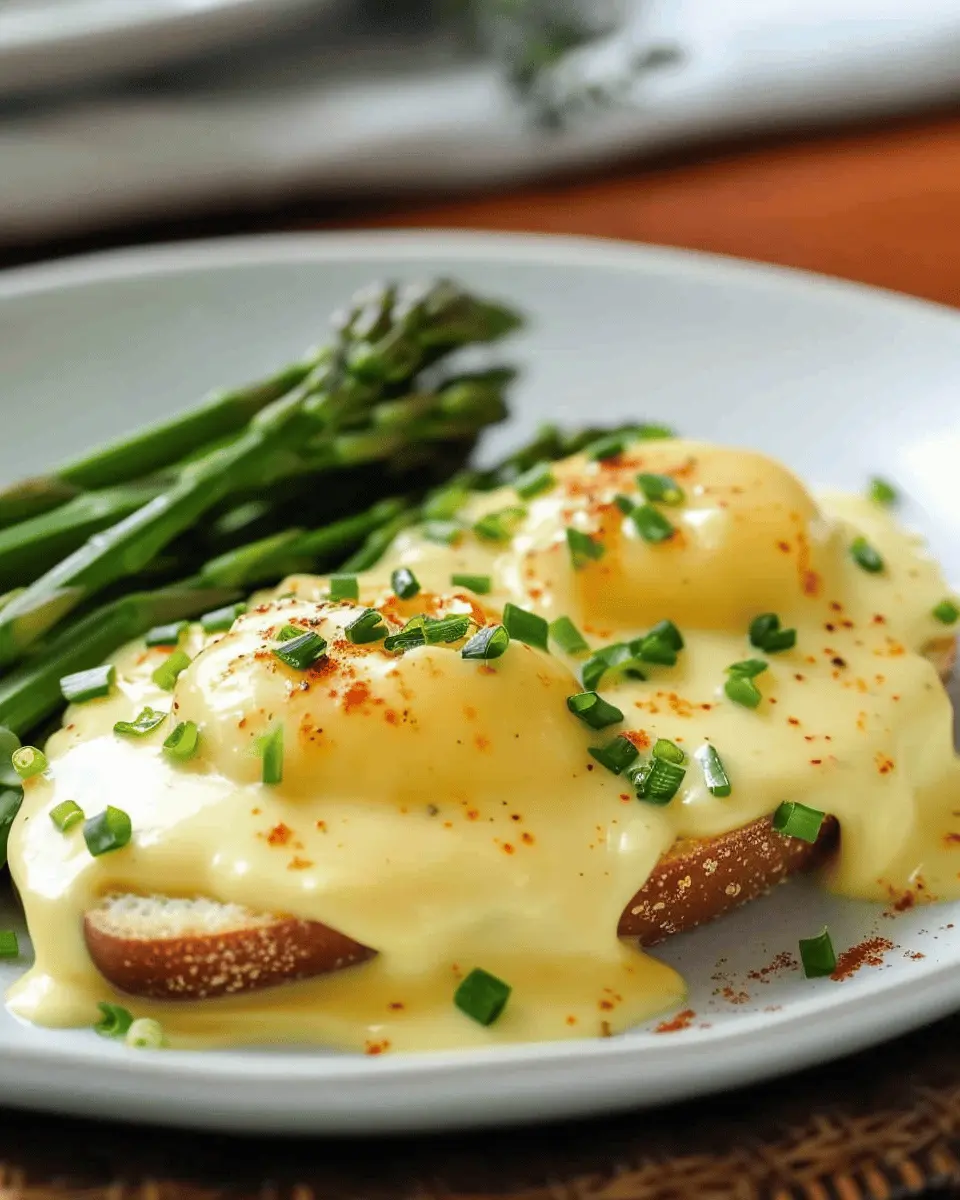 Easy One-Bowl Hollandaise Sauce: A Simple, Delicious Twist for Turkey Bacon and Chicken Ham Dishes