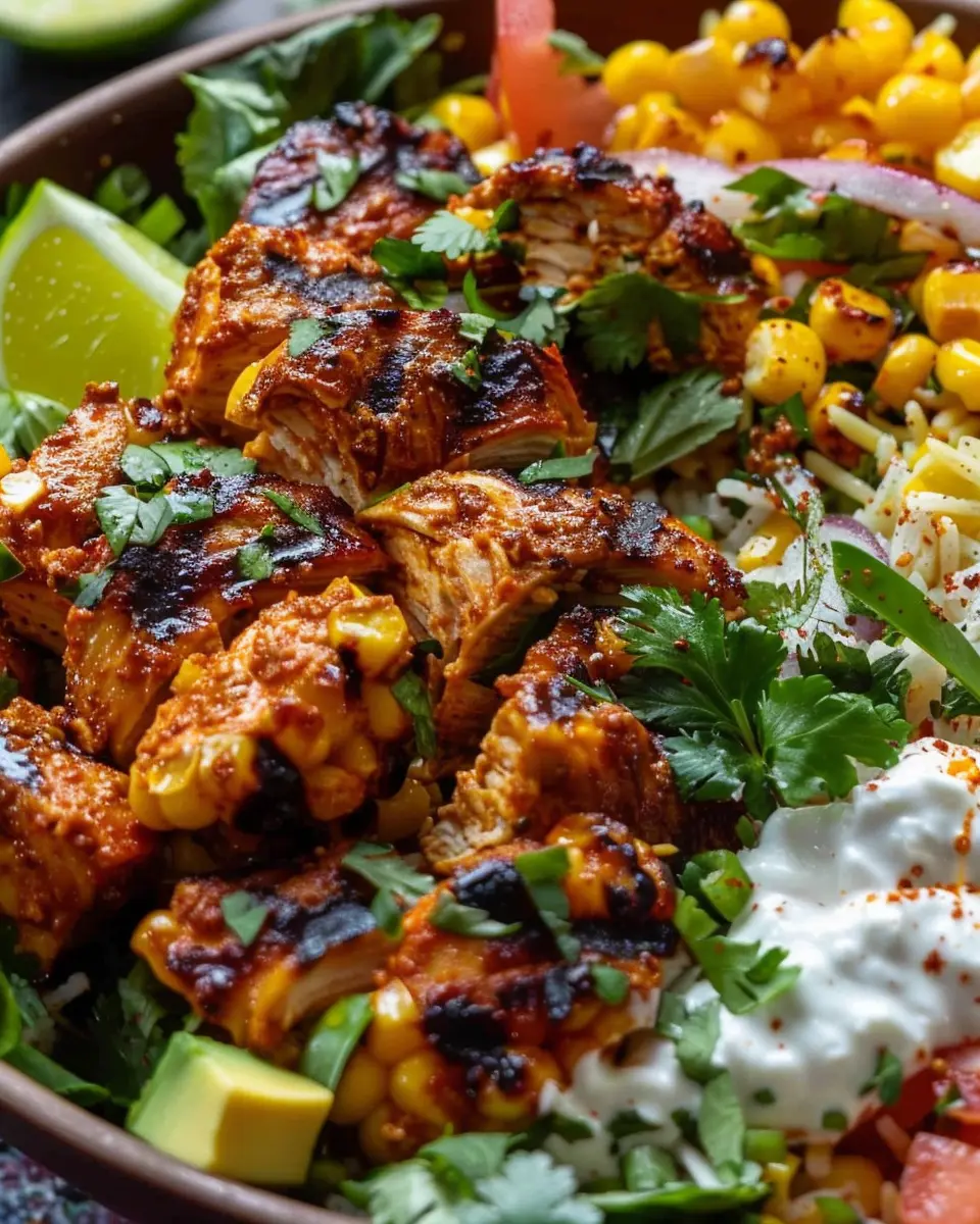 Tasty Street Corn Chicken Bowl: Easy, Flavorful Family Delight