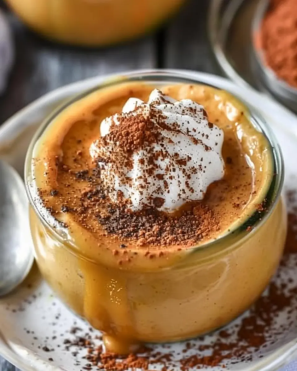 Pumpkin Pot de Crème: Indulgent Fall Dessert to Savor Together