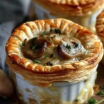 Mini Mushroom Gruyère Pot Pies