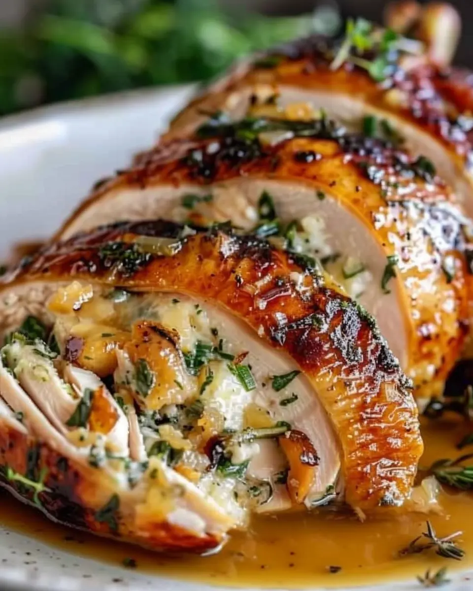 Ruth’s Chris Stuffed Chicken: Easy Indulgence with Turkey Bacon