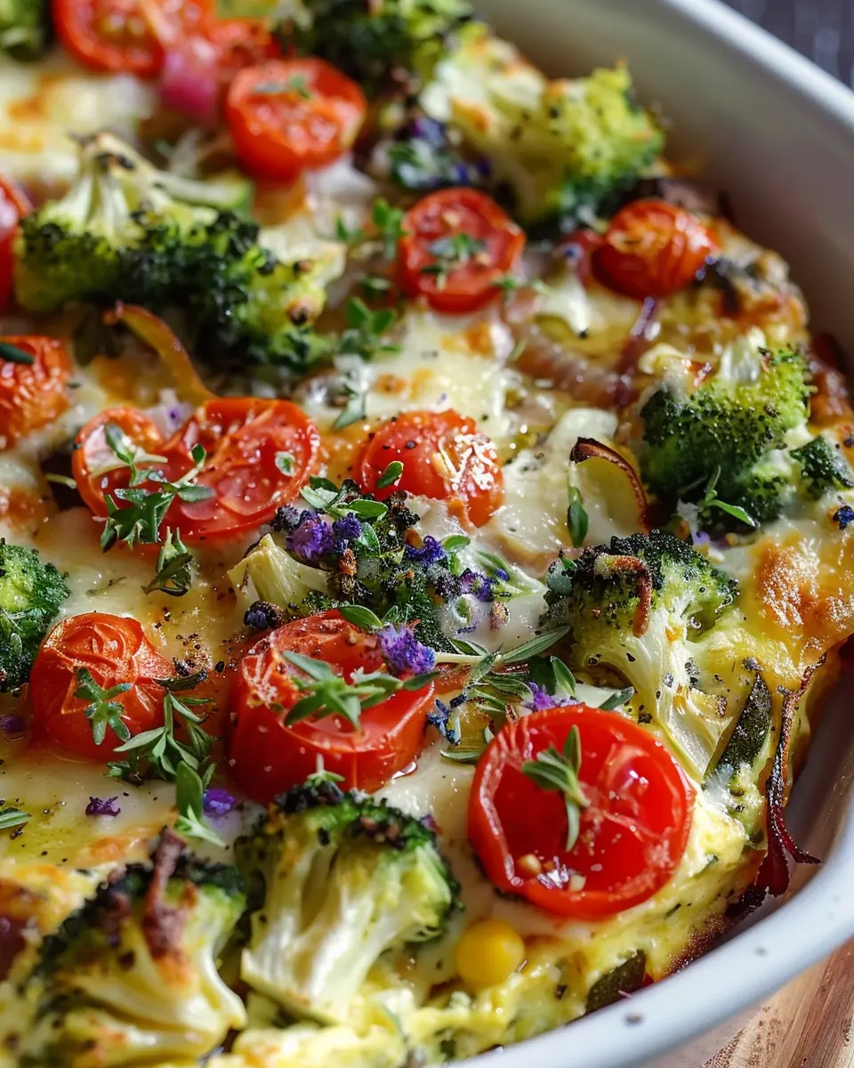 High-Protein Veggie Bake: Easy, Delicious, and Satisfying Meal