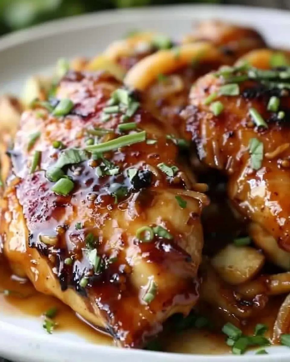 Sticky Apple Cider Chicken: A Juicy Twist on Comfort Food