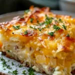 Cream Cheese Hashbrown Casserole