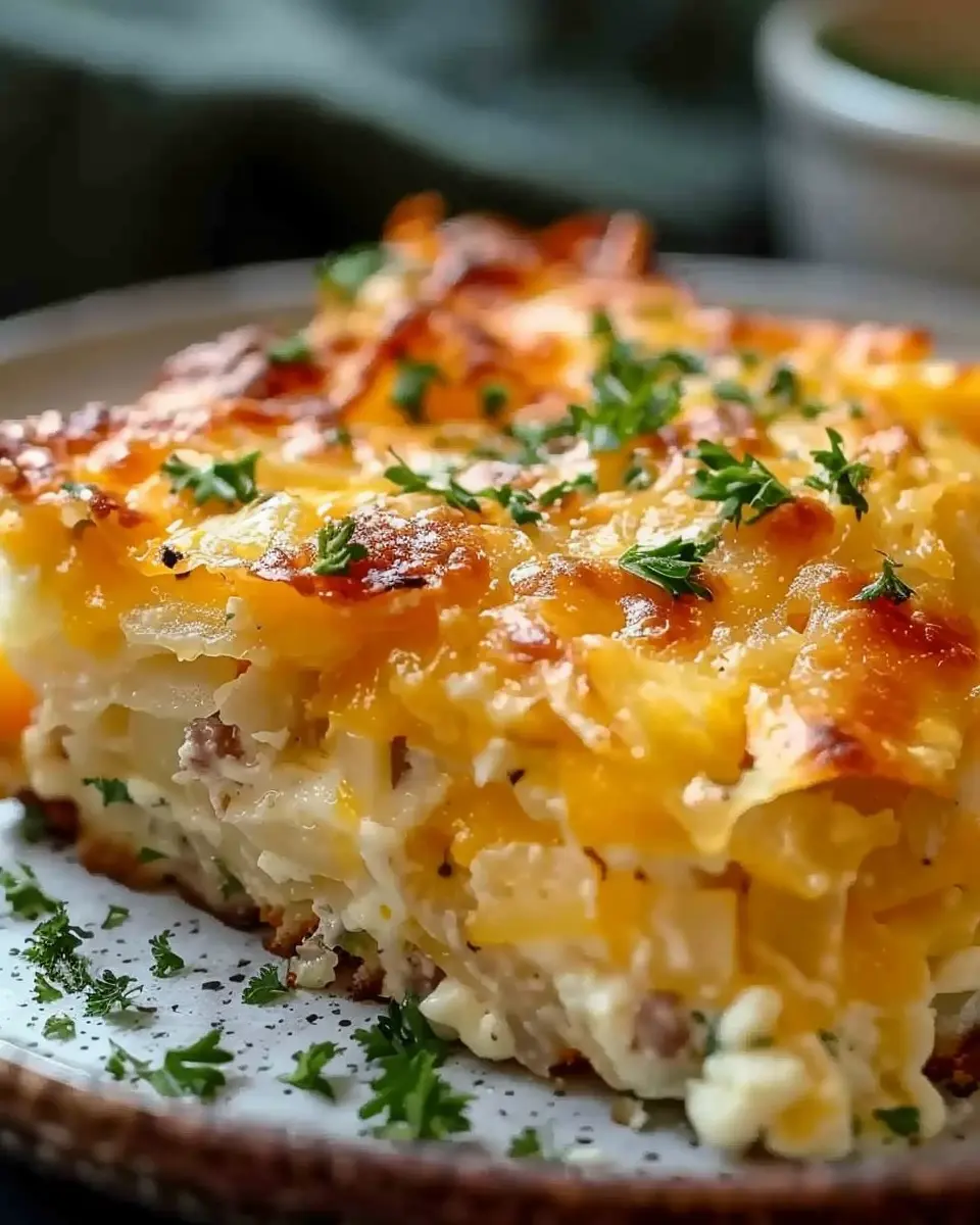Cream Cheese Hashbrown Casserole: The Best Comfort Food Delight