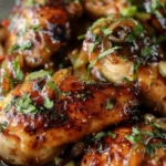 Sticky Apple Cider Chicken