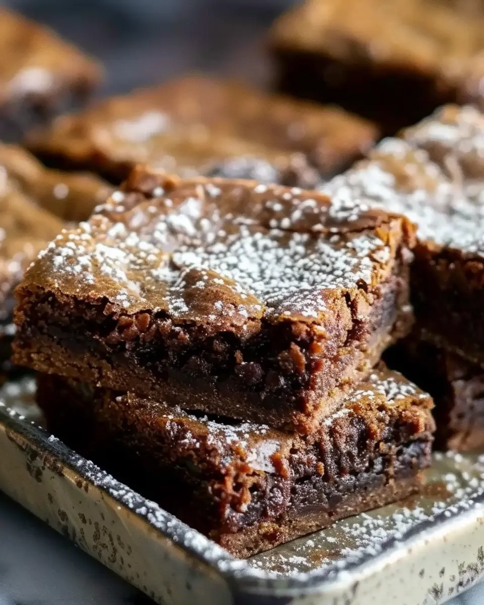 Gingerbread Brownies: The Best Indulgent Treat for Holidays