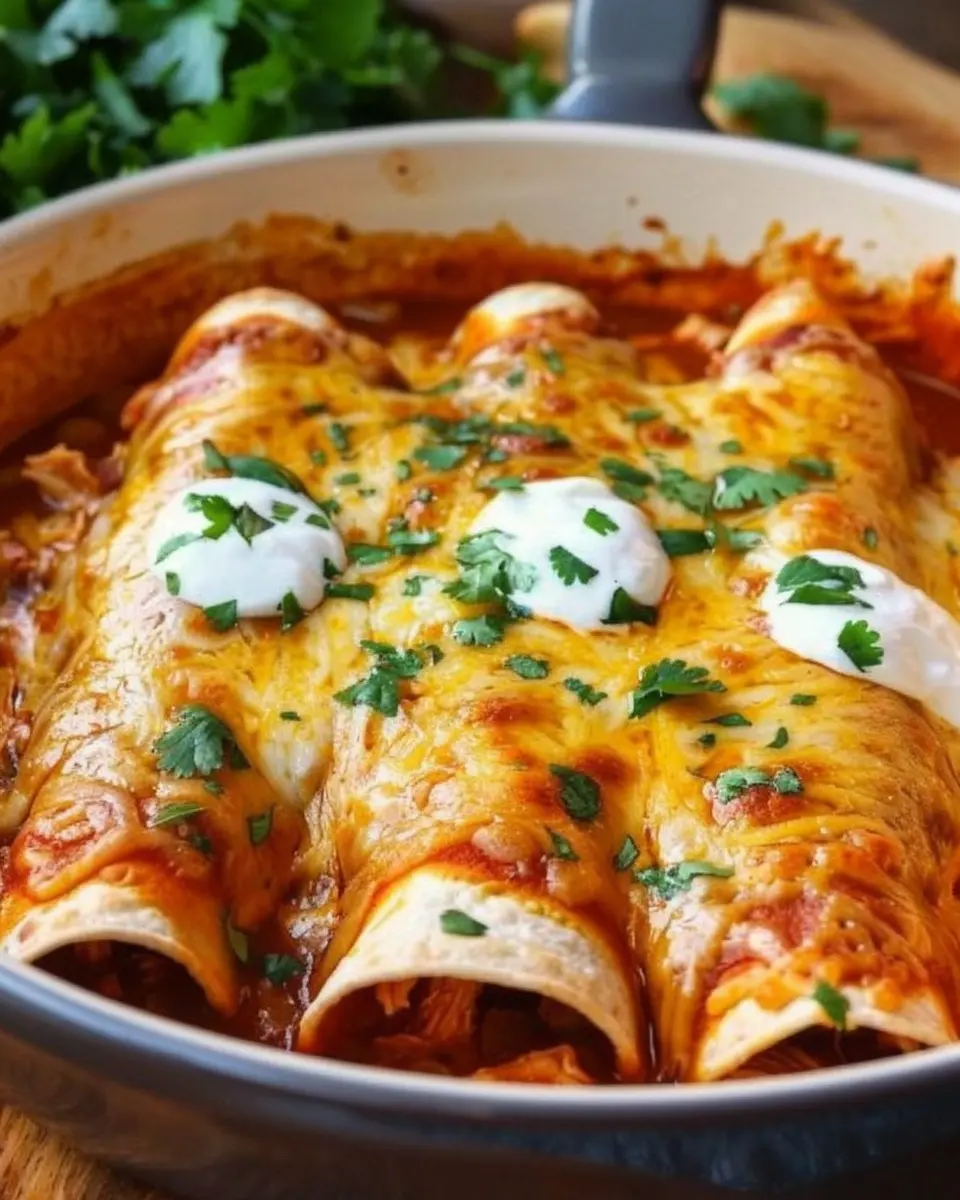 Delicious Chicken Enchiladas: Easy Recipe for Mouthwatering Flavor