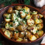 Creamy Mustard Roasted Potatoes