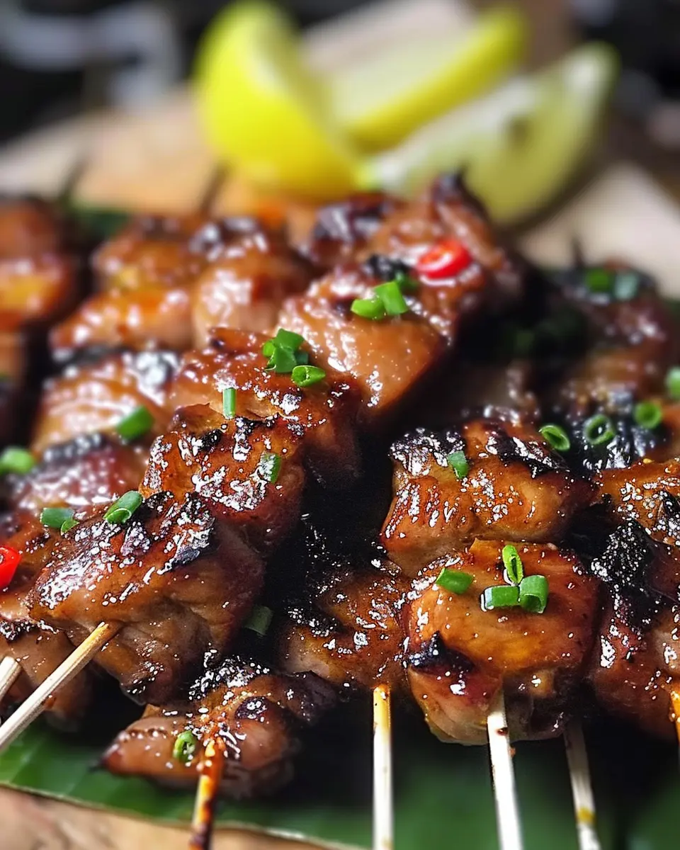 Savory Filipino Pork Barbecue Skewers: Best Recipe for Flavorful Grilling