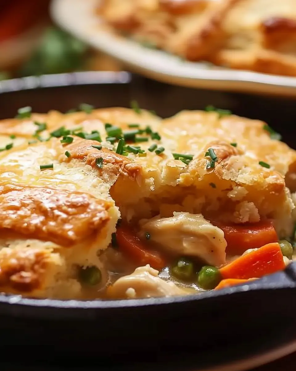 Red Lobster Biscuit Chicken Pot Pie: A Comforting Indulgence