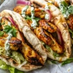 Sheet Pan Chicken Pitas