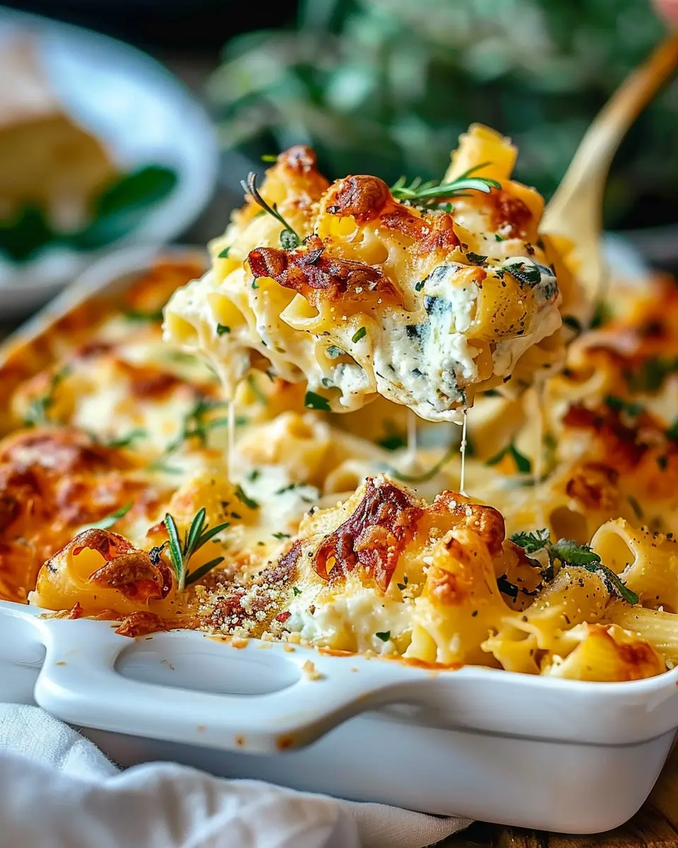 Boursin Cheese Baked Pasta: Indulgent Comfort Food Delight