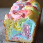 cloud bread recipe Pastel Swirl Loaf