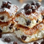 Classic Cannoli Squares