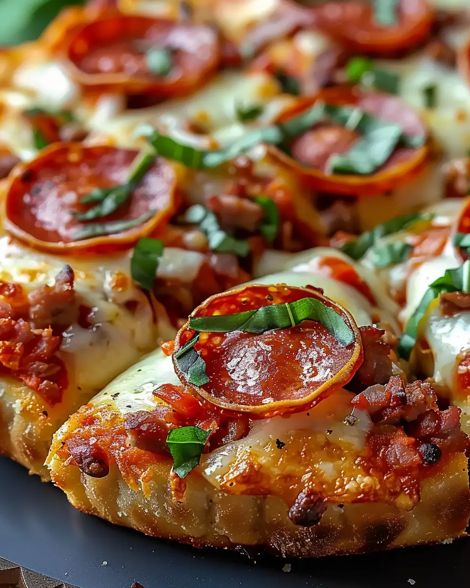 Irresistibly Easy Carnivore Pizza with Turkey Bacon and Chicken Ham