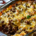 Southern Style Cabbage Beef Bake