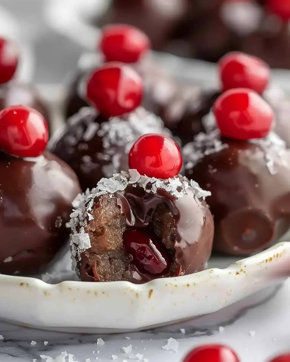 Mouthwatering Cherry Caramel Extract Balls: Indulgent Homemade Treats