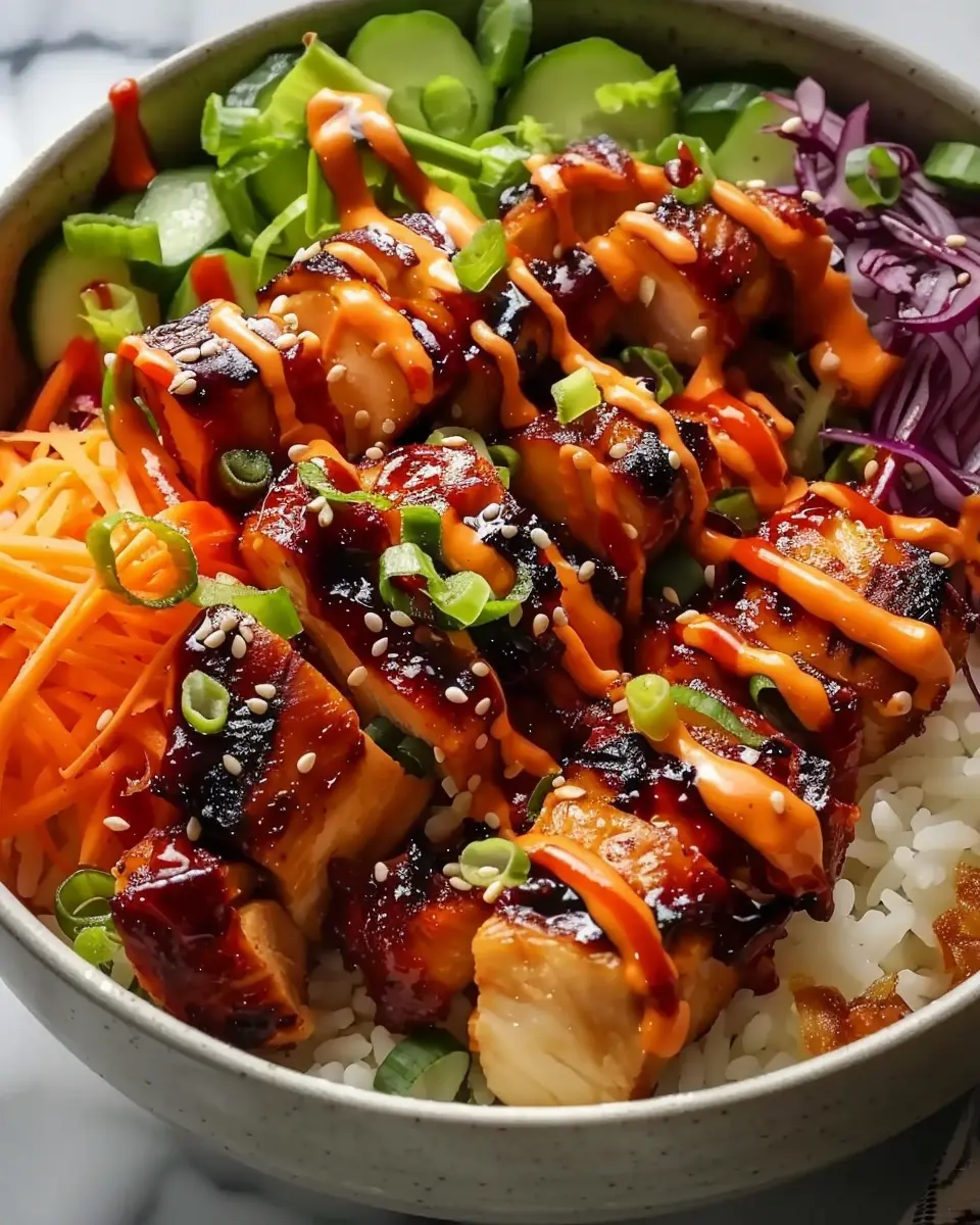 Korean BBQ Chicken Bowls: Easy, Flavorful Meal for Any Occasion