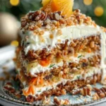 Christmas Hawaiian Carrot Pineapple Cake
