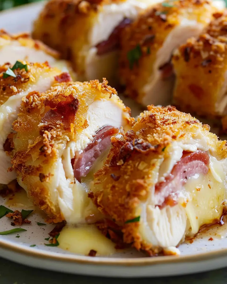 Gordon Ramsay’s Chicken Cordon Bleu Recipe with Turkey Bacon Twist