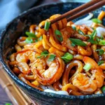 Yaki Udon with Shrimp