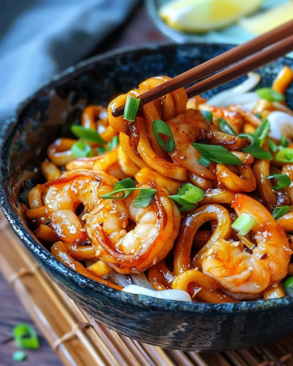 Yaki Udon with Shrimp: A Quick and Easy Recipe You’ll Love