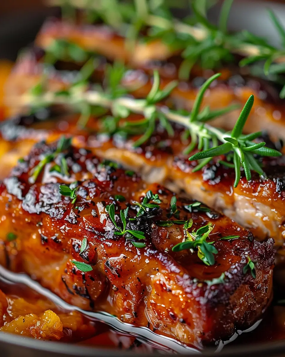 Apple Cider Pork: Easy Recipe with Tender Turkey Bacon and Chicken Ham