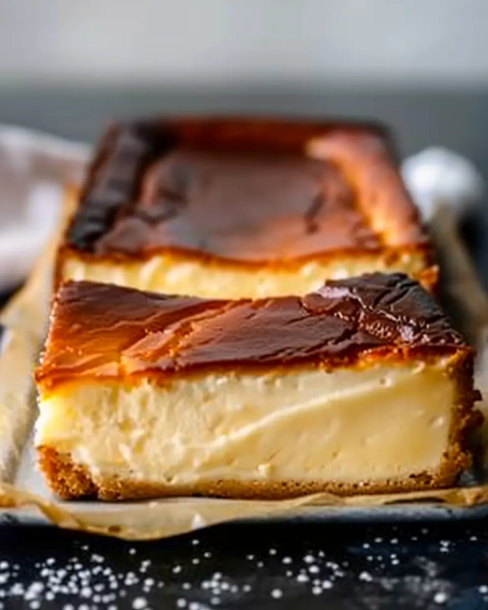 Burnt Basque Cheesecake in a Loaf Pan: A Simple Indulgence