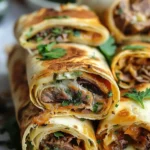 French Dip Tortilla Roll Ups