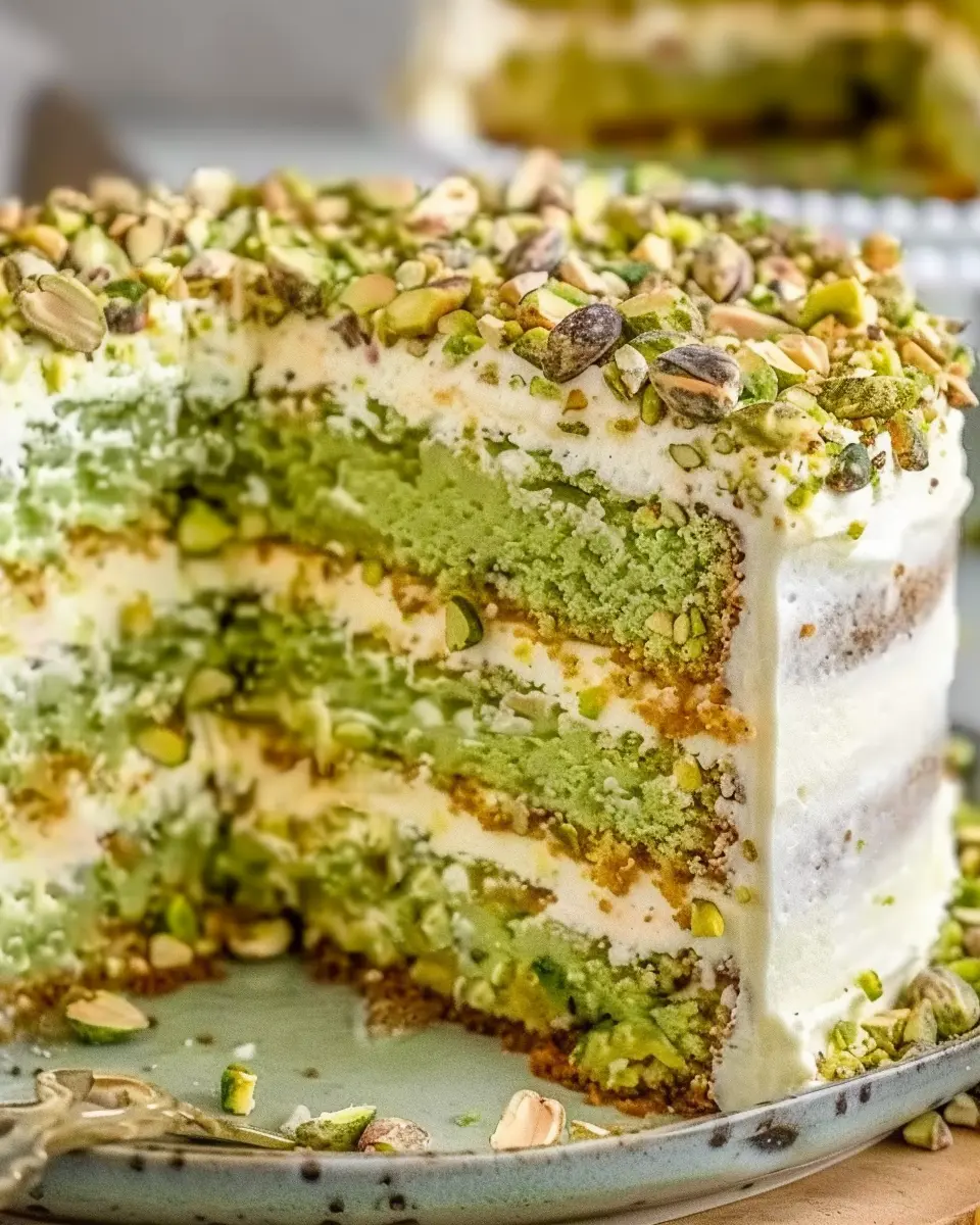 Pistachio Mascarpone Layer Cake: The Indulgent Treat You Need