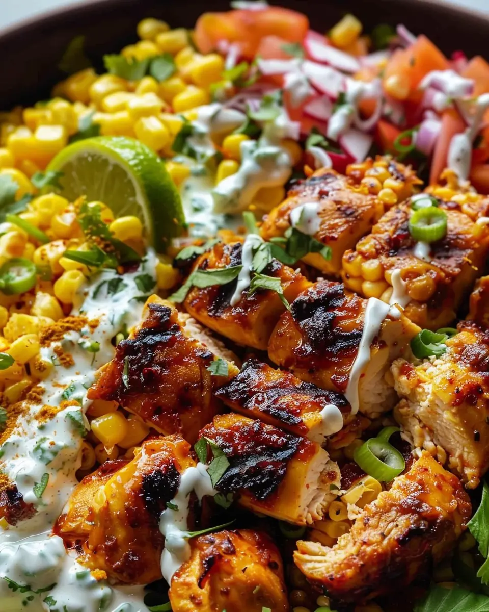 Tasty Street Corn Chicken Bowl: Easy Recipe for Flavor Lovers