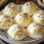 Lemon Cheesecake Truffles