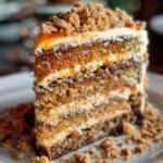 Christmas Toffee Crunch Cake