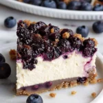 Blueberry Crumble Cheesecake