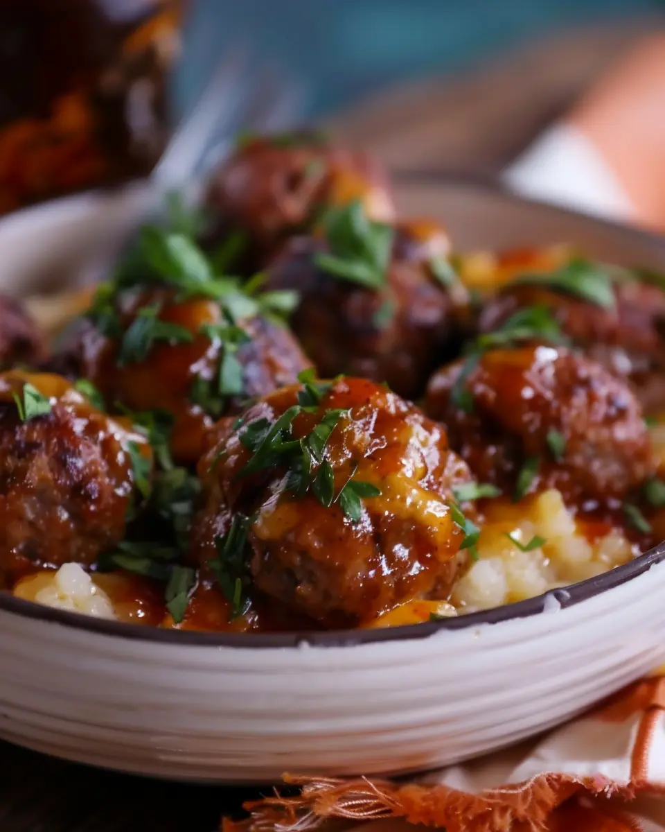 Stuffed Meatballs with Turkey Bacon and Chicken Ham for Comforting Flavor