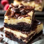 Irresistible Cheesecake Brownies