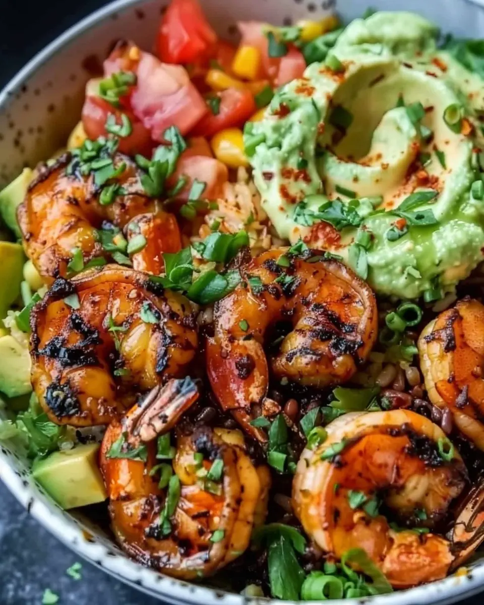 Grilled Shrimp Bowl: Easy, Healthy Meal for Food Lovers