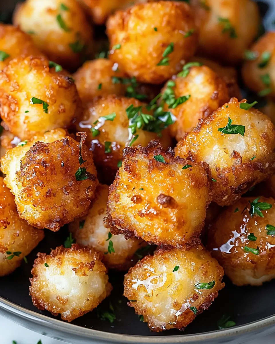 Two Ingredient Cottage Cheese Tots: Easy, Flavor-Packed Delight