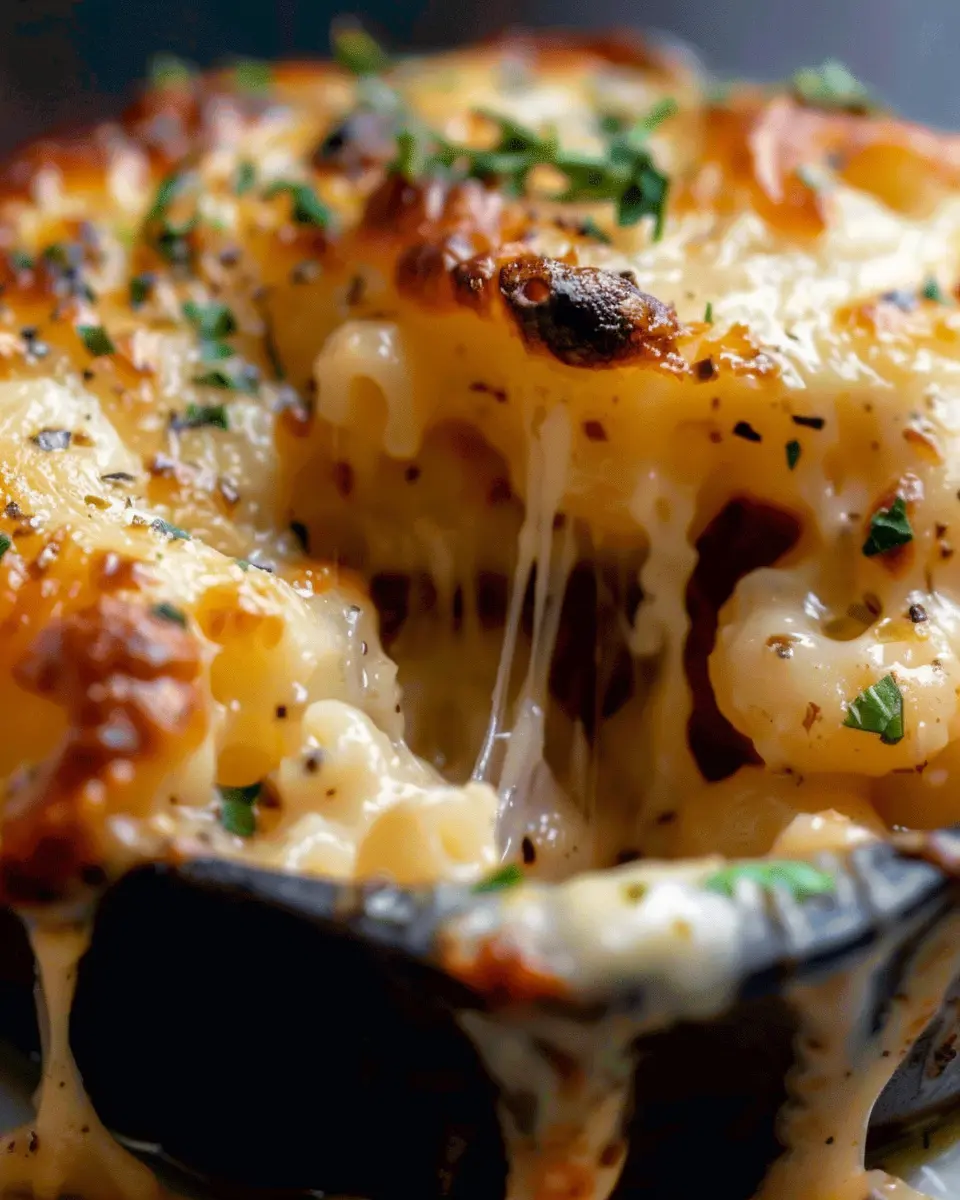 French Onion Soup Mac: Indulgent Comfort with Turkey Bacon