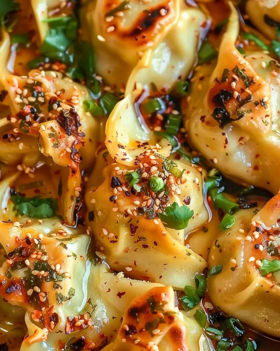 One Pan Baked Dumplings: Easy Recipe with Turkey Bacon and Chicken Ham