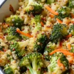 Creamy Quinoa Broccoli