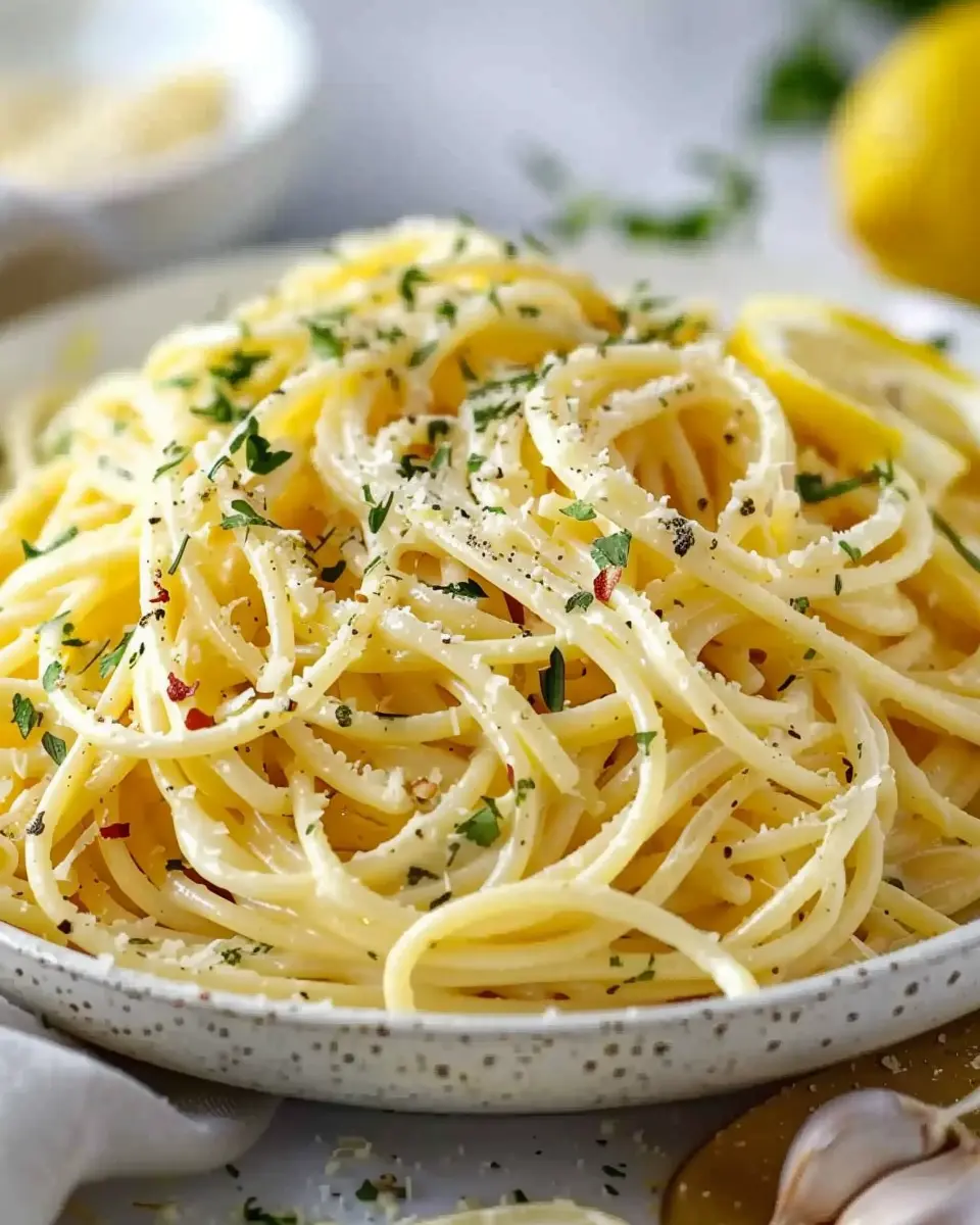 Lemon Butter Pasta Garlic: The Easy Indulgence You Crave