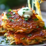 Leftover Pasta Fritters