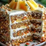 Christmas Hawaiian Carrot Pineapple Cake