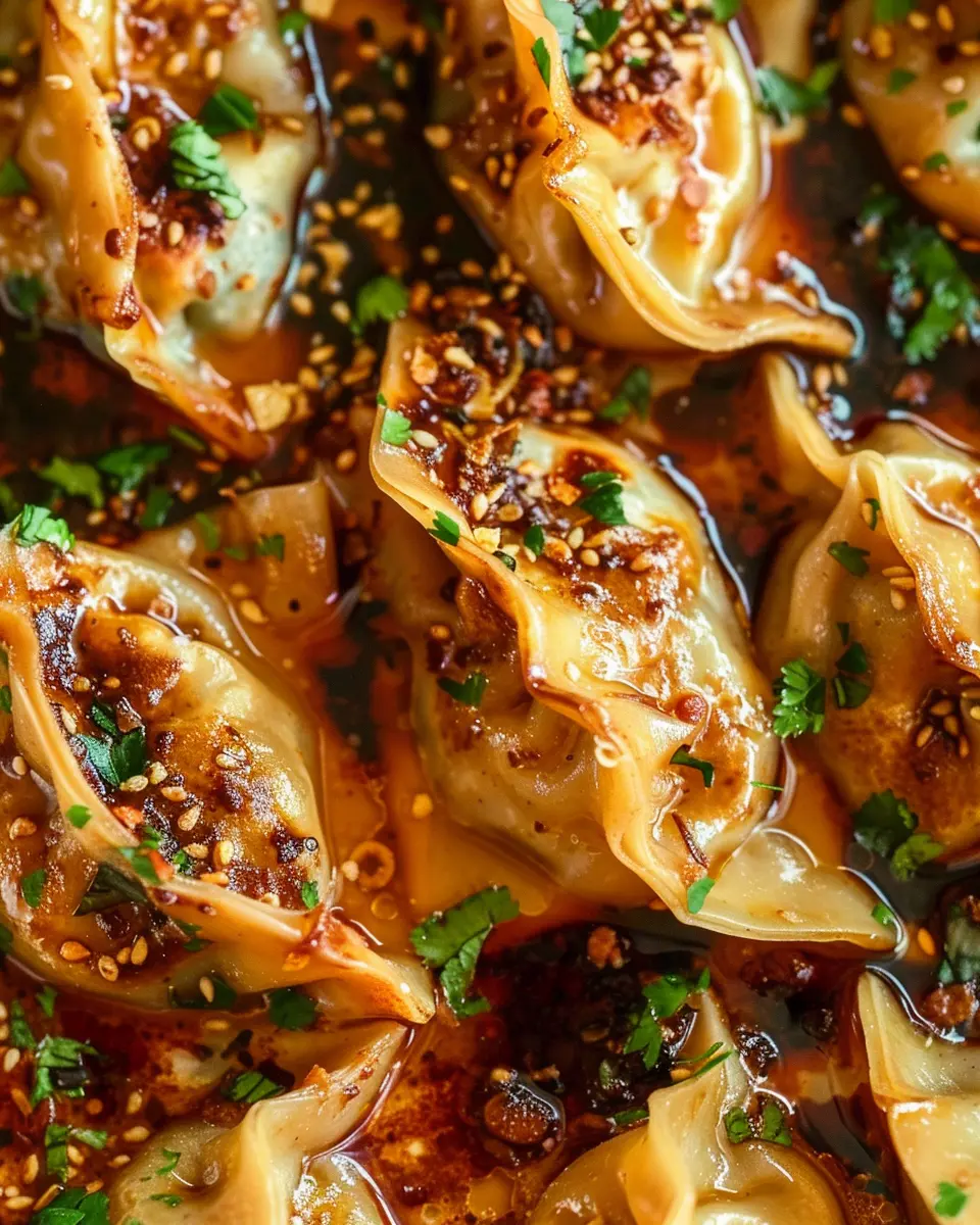 One Pan Baked Dumplings: Easy Turkey Bacon &amp; Chicken Ham Delight