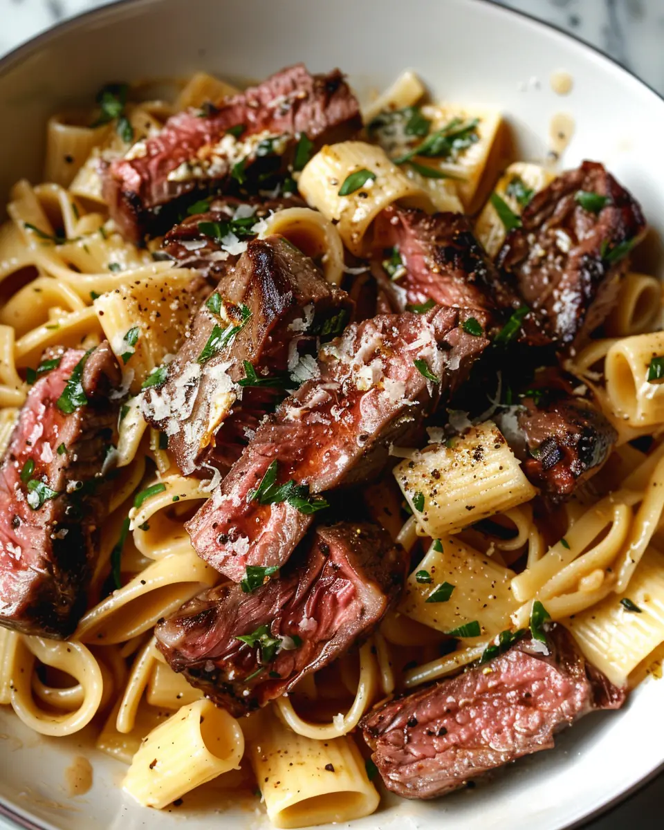 Cowboy Butter Steak Pasta: Easy, Indulgent Dinner Delight